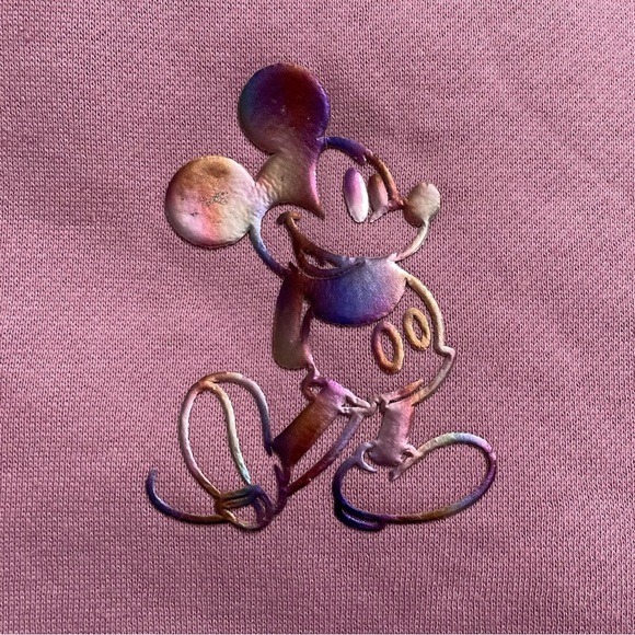 DISNEY 50th Anniversary EARidescent Sequined Spirit Jersey, Mickey, Adult Medium - Picture 6 of 10